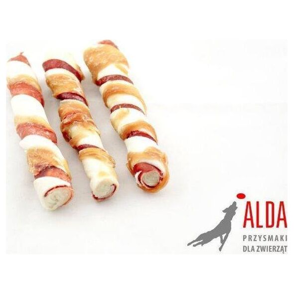 ALDA ALDA G556 PAŁKA WOŁOWO-WIEPRZOWA Z KURCZAKIEM 3szt. 105g