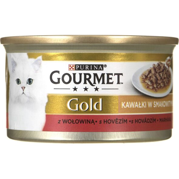 Gourmet Gold Sauce Delights Wołowina 85g