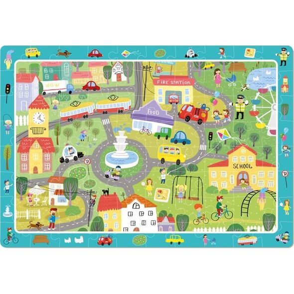 Dodo Puzzle obserwacyjne 80 Życie w mieście
