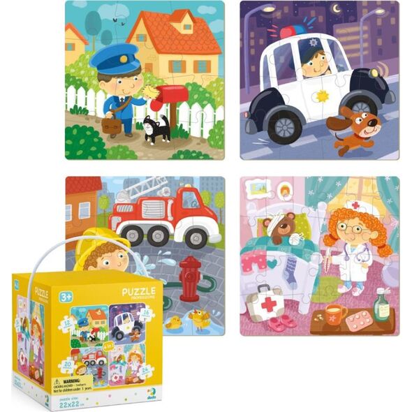 Dodo Puzzle 4w1 Moje zawody