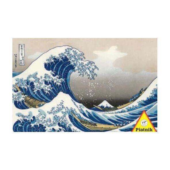 Piatnik Puzzle 1000 - Hokusai, Wielka Fala