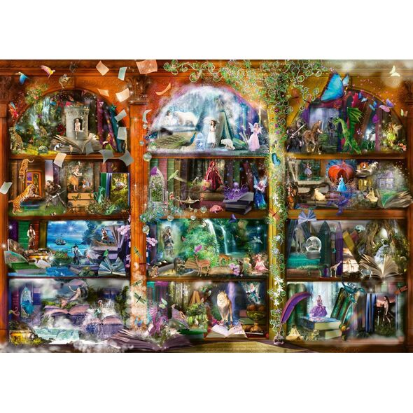 Schmidt Spiele Puzzle 1000 Magiczny świat bajek G3