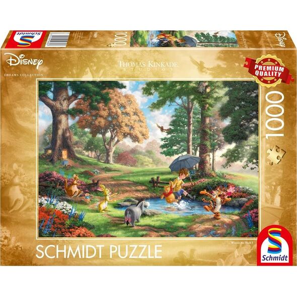 Schmidt Spiele Puzzle PQ 1000 Kubuś Puchatek (Disney) G3