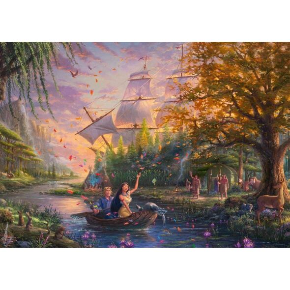 Schmidt Spiele Puzzle PQ 1000 Pocahontas (Disney) G3