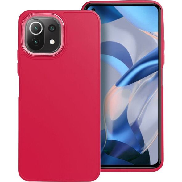 OEM Futerał FRAME do XIAOMI Mi 11 Lite 5G / Mi 11 Lite LTE ( 4G ) / Mi 11 Lite NE magenta