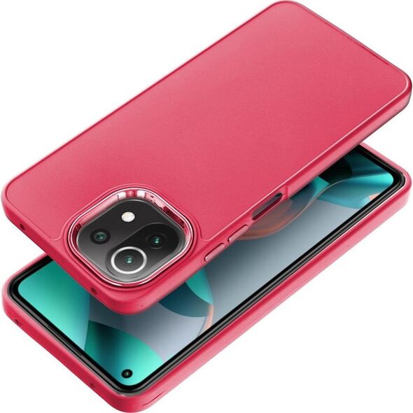 OEM Futerał FRAME do XIAOMI Mi 11 Lite 5G / Mi 11 Lite LTE ( 4G ) / Mi 11 Lite NE magenta