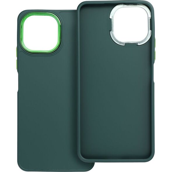 OEM Futerał FRAME do XIAOMI Mi 11 Lite 5G / Mi 11 Lite LTE ( 4G ) / Mi 11 Lite NE zielony