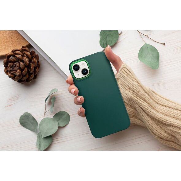 OEM Futerał FRAME do XIAOMI Mi 11 Lite 5G / Mi 11 Lite LTE ( 4G ) / Mi 11 Lite NE zielony