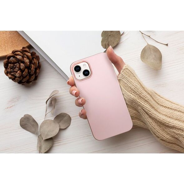 OEM Futerał FRAME do XIAOMI Mi 11 Lite 5G / Mi 11 Lite LTE ( 4G ) / Mi 11 Lite NE  pudrowy róż