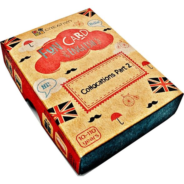 Creativo Fun Card English Collocations Part 2 CREATIVO