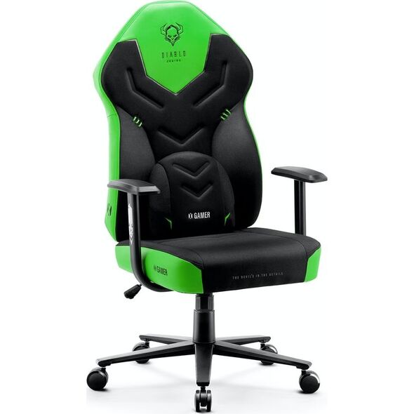 Fotel Diablo Chairs X-Gamer zielony