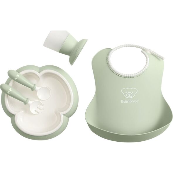 BabyBjorn BABYBJORN - Baby Dinner Set - Powder Green
