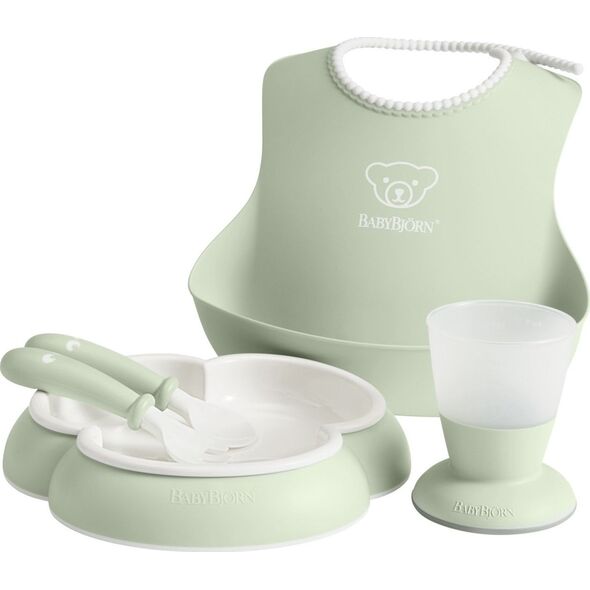 BabyBjorn BABYBJORN - Baby Dinner Set - Powder Green