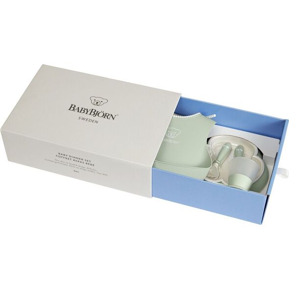 BabyBjorn BABYBJORN - Baby Dinner Set - Powder Green