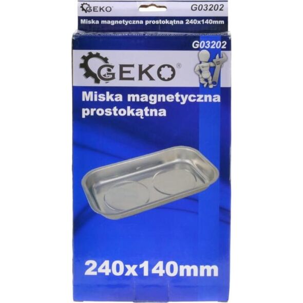 Geko MISKA MAGNETYCZNA PROSTOKĄTNA 240X140MM (20) G03202 GEKO