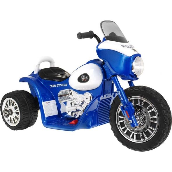 Motorek Skuter Chopper Niebieski