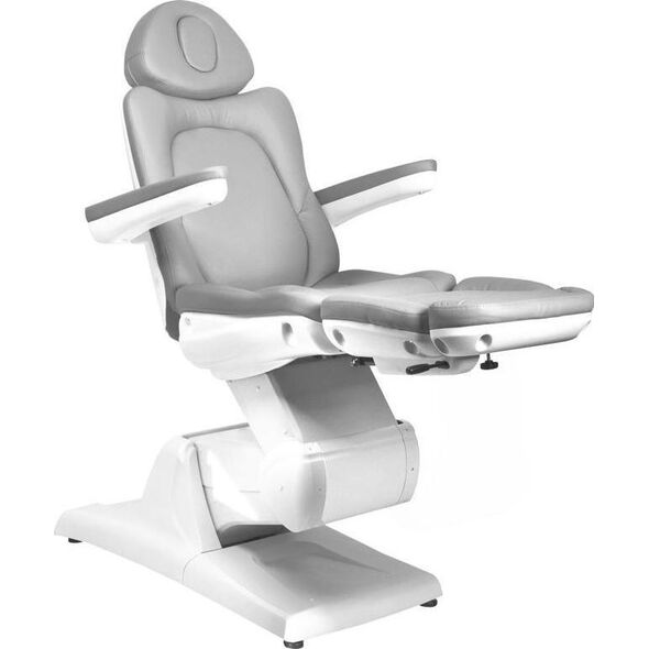FOTEL KOSMETYCZNY ELEKTR. AZZURRO 870 3 SILN. SZARY