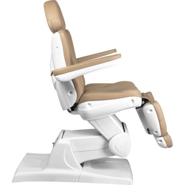 FOTEL KOSMETYCZNY ELEKTR. AZZURRO 870 3 SILN. CAPPUCCINO