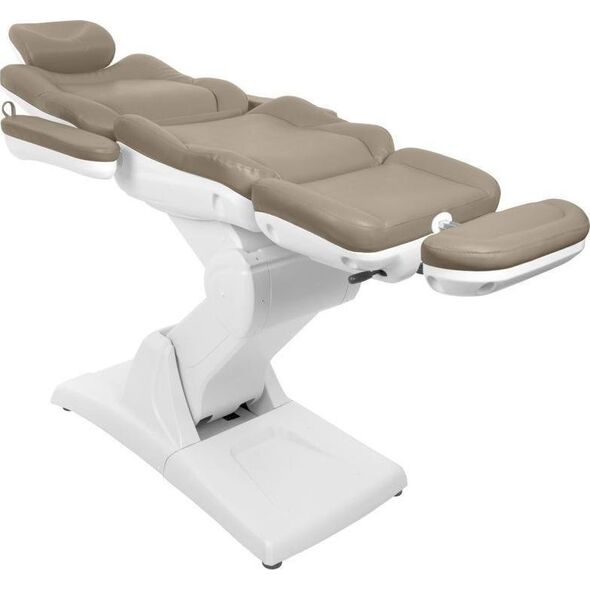FOTEL KOSMETYCZNY ELEKTR. AZZURRO 870 3 SILN. CAPPUCCINO
