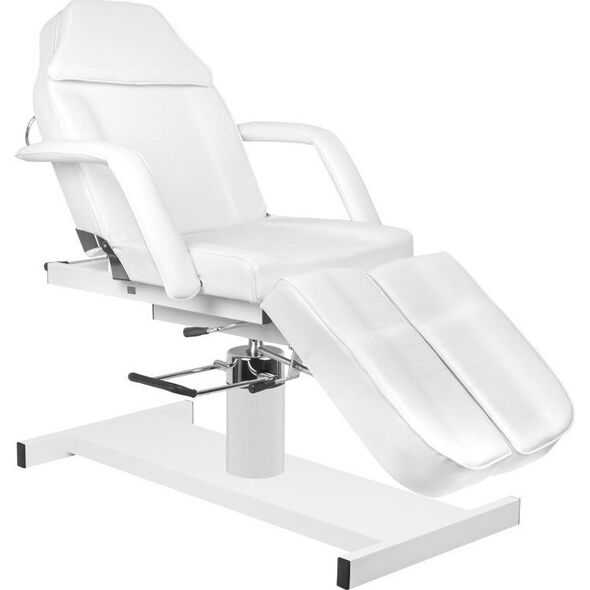 FOTEL KOSMETYCZNY HYD. A 210C PEDI BIAŁY