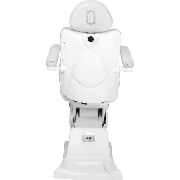 FOTEL KOSMETYCZNY ELEKTR. AZZURRO 870S PEDI 3 SILN. BIAŁY