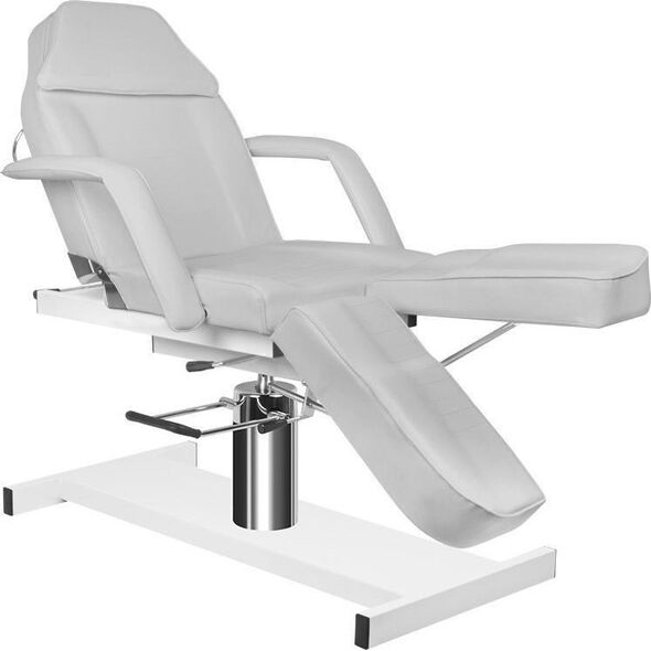 FOTEL KOSMETYCZNY HYD. A 210C PEDI SZARY