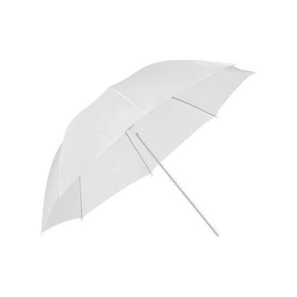 GlareOne Parasolka studyjna GlareOne transparentna biała 110cm