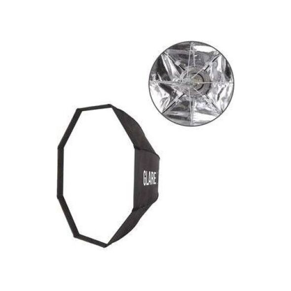 GlareOne Softbox oktagonalny GlareOne szybki montaż Easy Fold 80 cm - mocowanie bowens