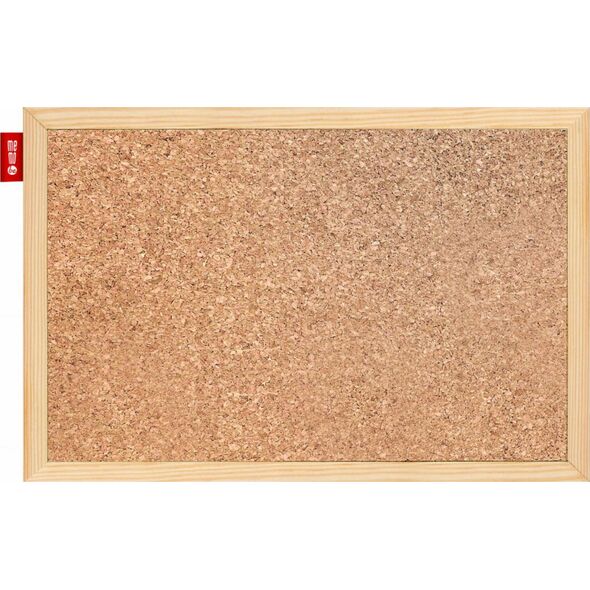 MemoBe TABLICA KORKOWA MEMOBE 40X60CM RAMA DREWNIANA