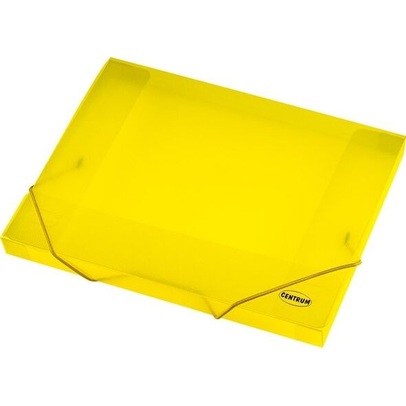 Centrum TECZKA Z GUMKĄ CENTRUM A4 25MM PP 0,60MM MIX 80019