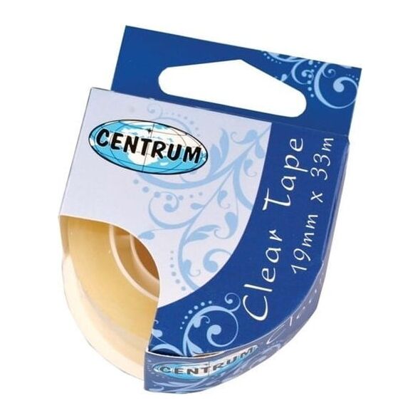 Centrum TAŚMA KLEJĄCA 19X33 CENTRUM PRZEZROCZYSTA 80153