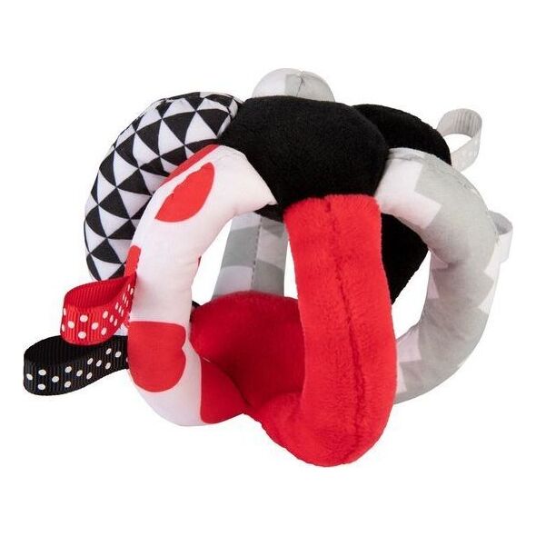 Canpol Pluszowa Piłka Kontrastowa Sensory Toys