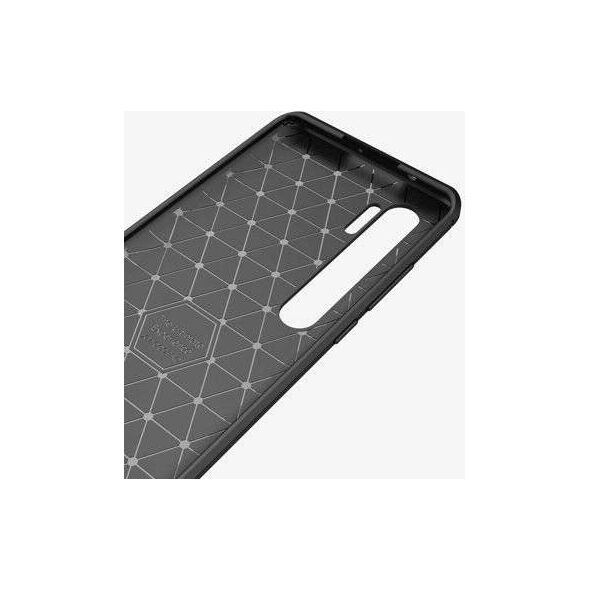 CASE ETUI CARBON LUX CZARNY XIAOMI MI 10 PRO