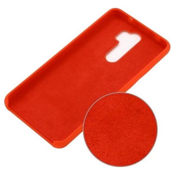 ETUI SILICONE CASE XIAOMI MI NOTE 10 CZERWONY