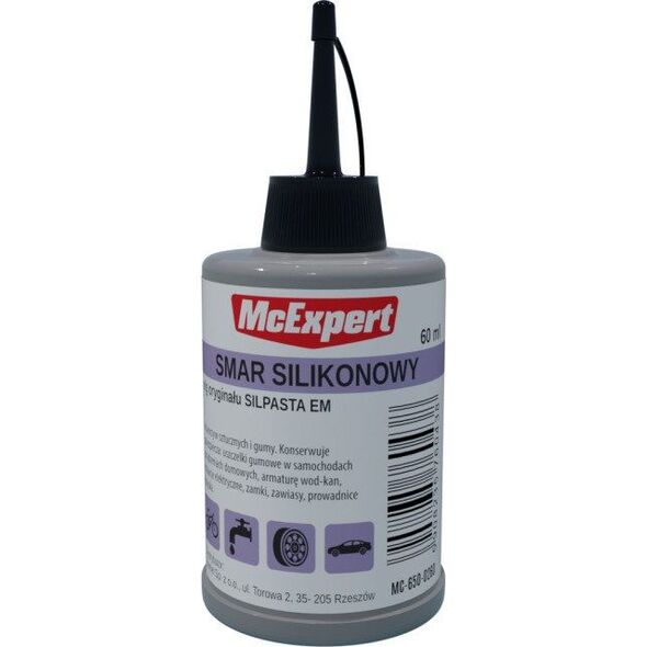 McExpert SMAR SILIKONOWY BUTELKA Z MIESZKIEM 60ML