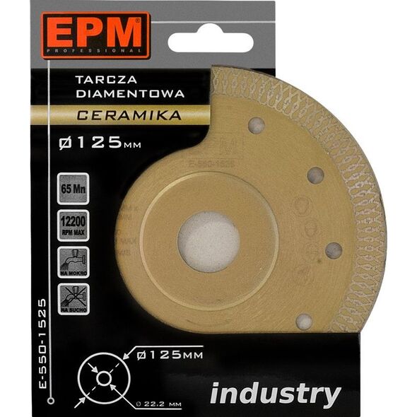 EPM TARCZA DIAMENTOWA CERAMIKA INDUSTRY 115MM
