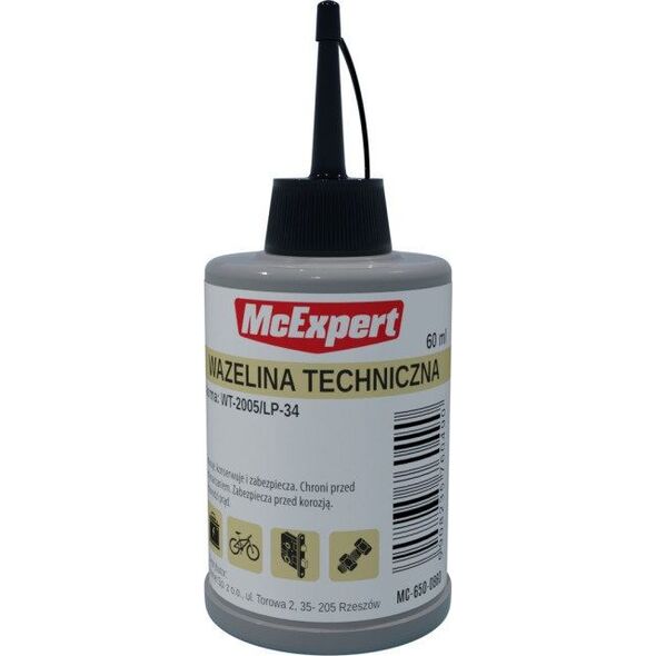 McExpert WAZELINA TECHNICZNA BUTELKA Z MIESZKIEM 60ML