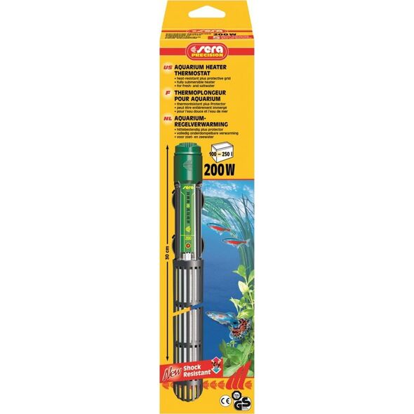 Sera Grzałka z termostatem 200 W, 30 cm