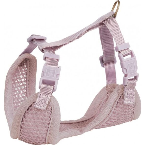 Trixie Miękkie szelki dla szczeniąt ze smyczą Junior, 26–34 cm/10 mm, 2.00 m, liliowe