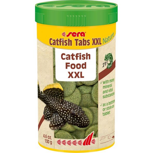 Sera Catfish Tabs Nature XXL 1.000 ml, tabl. - pokarm dla bocji i ryb sumokształtnych
