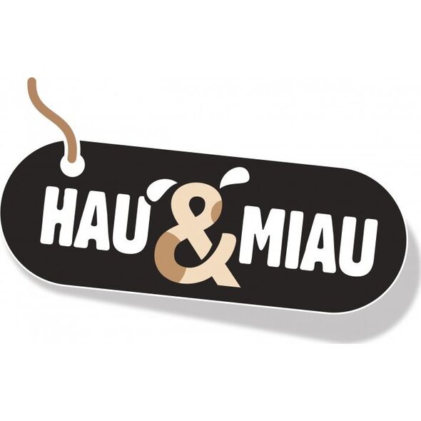 Hau&Miau KOŚĆ WIĄZANA BIAŁA 10cm, 20szt/op, 600g/op