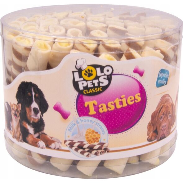 Lolo Pets Classic RURKI MLECZNO-MIODOWE DLA PSA - gilza