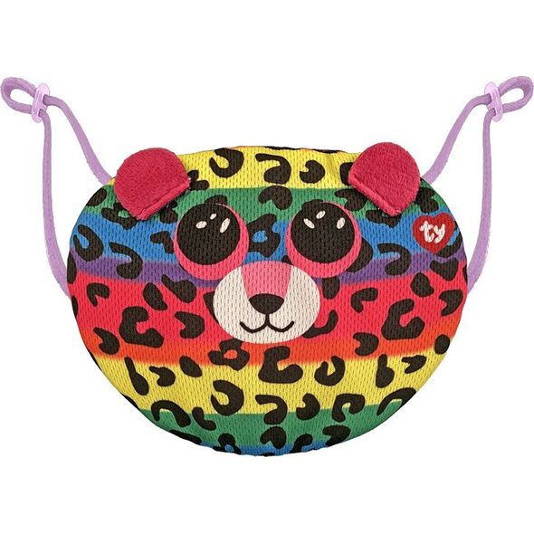 TY TY Maseczka DOTTY - wielokolorowy leopard 95702