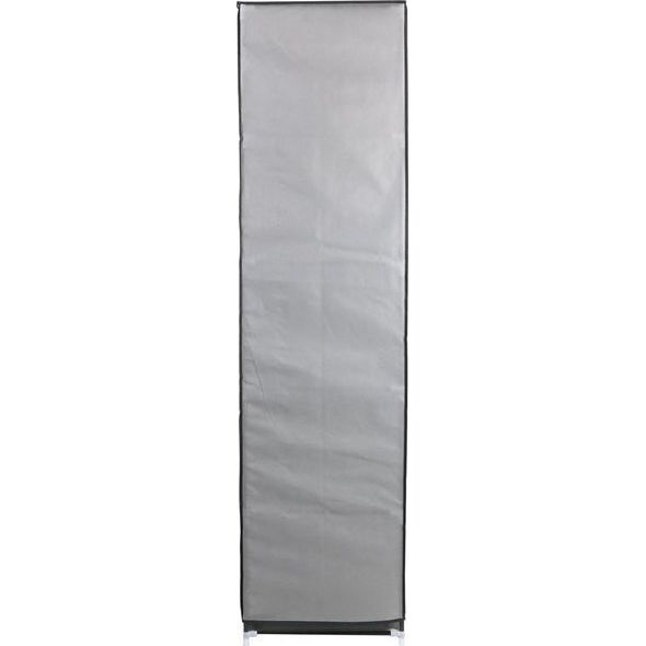 Saska Garden Szafa tekstylna, garderoba ciemno szara 175x133x43CM profil 13MM universal