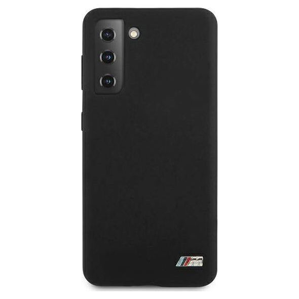 BMW Etui BMW BMHCS21MMSILBK S21+ G996 czarny/black Silicone M Collection