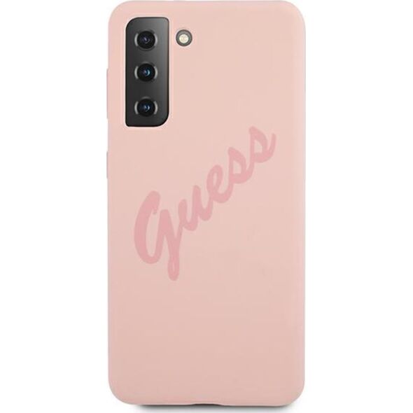 Guess Guess GUHCS21MLSVSPI S21+ G996 różowy/pink hardcase Script Vintage