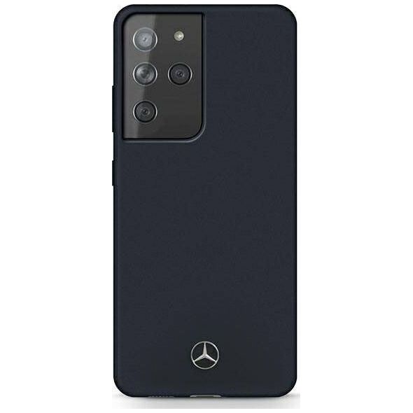 Mercedes Mercedes MEHCS21LSILNA S21 Ultra G998 niebieski/blue hardcase Silicone Line