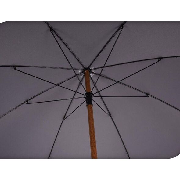 Ambiance Parasol ogrodowy regulowany Szary 200 cm