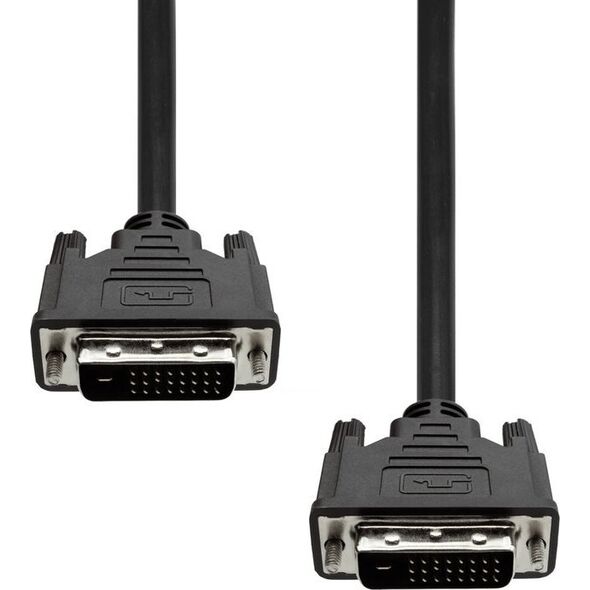 Kabel ProXtend DVI-D - DVI-D 3m czarny (DVI-D 24+1 Cable Black 3m)