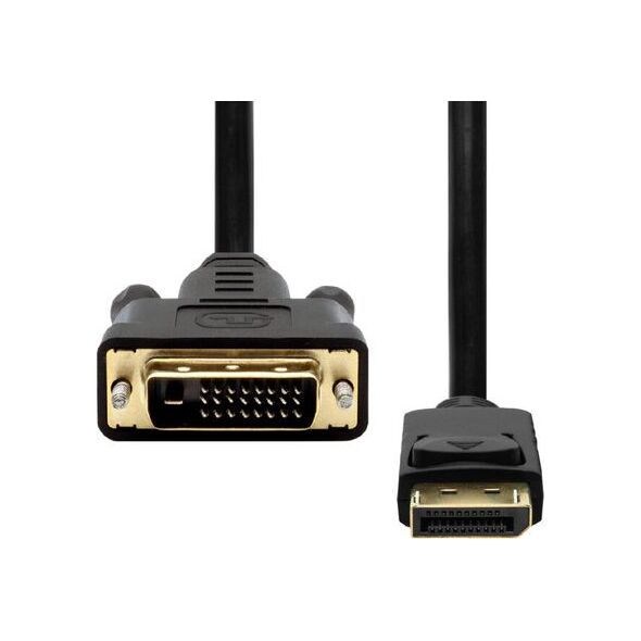 Kabel ProXtend DisplayPort - DVI-D 3m czarny (DP1.2-DVI241-003)